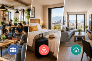 coliving vs airbnb